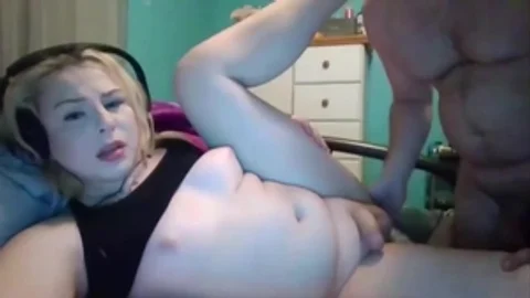 chunky Blond Ts Doggied And Enjoys A handjob